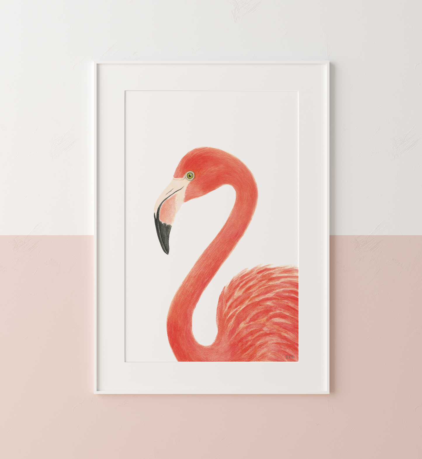 Flamingo print