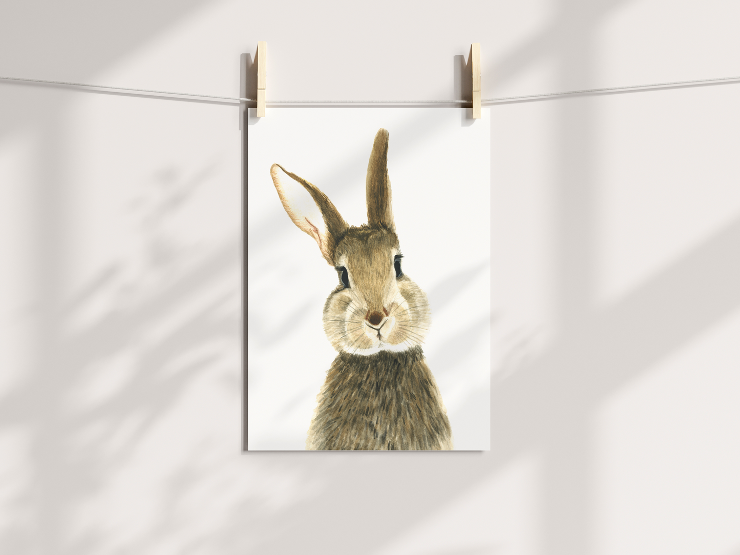 Rabbit Greeting Card